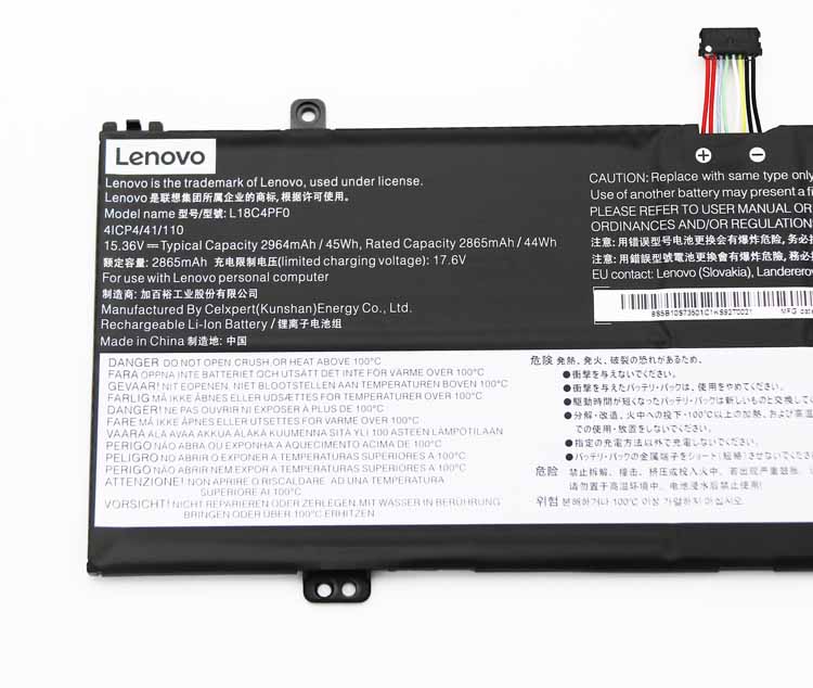 原廠 電池 2964mAh 45Wh Lenovo 5B10W67334