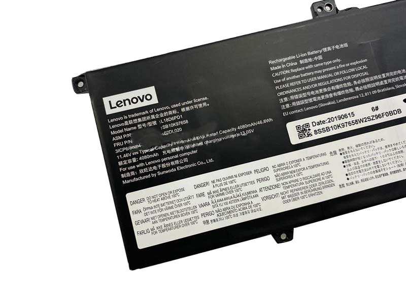 原廠 電池 4190mAh 48Wh Lenovo 5B10W13924