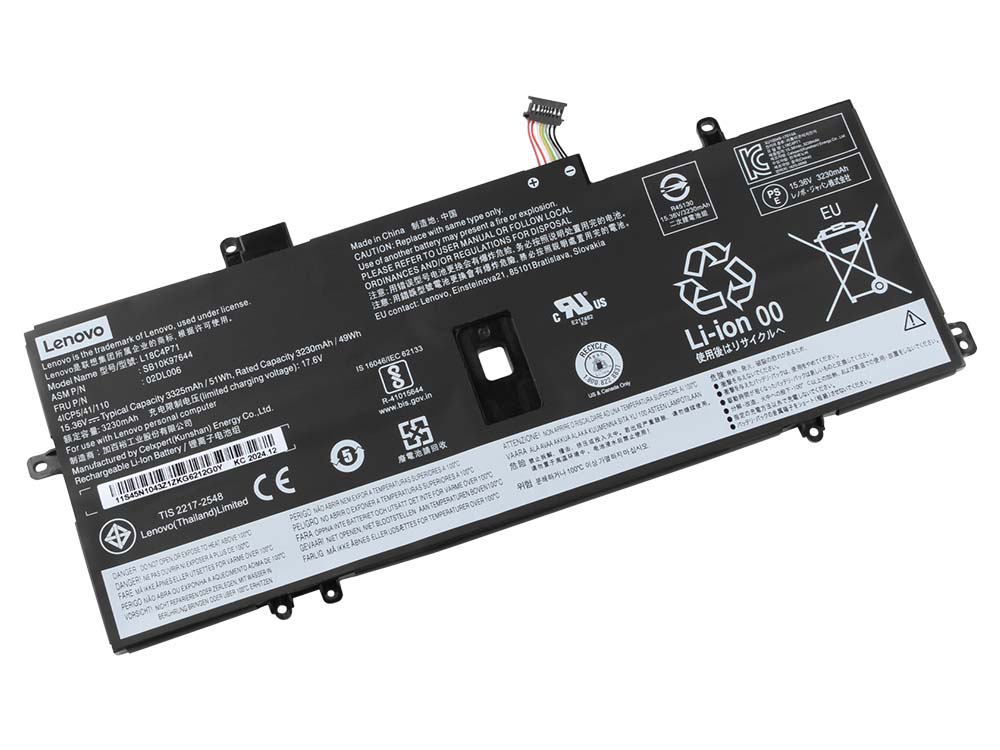 原廠 電池 3312mAh 51Wh Lenovo 5B10W51833