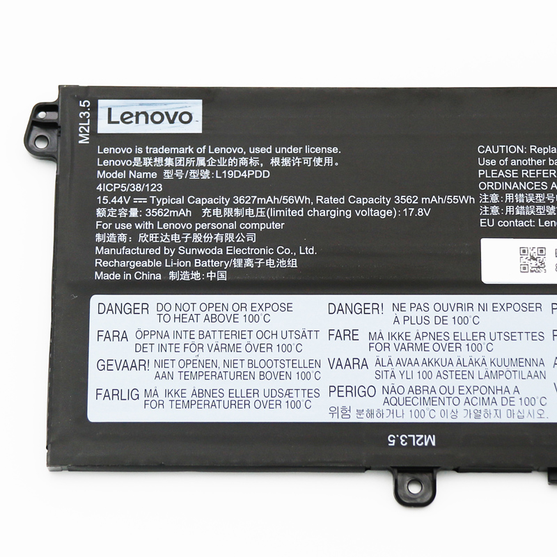 原廠 電池 3627mAh 56Wh Lenovo 5B10Z37617