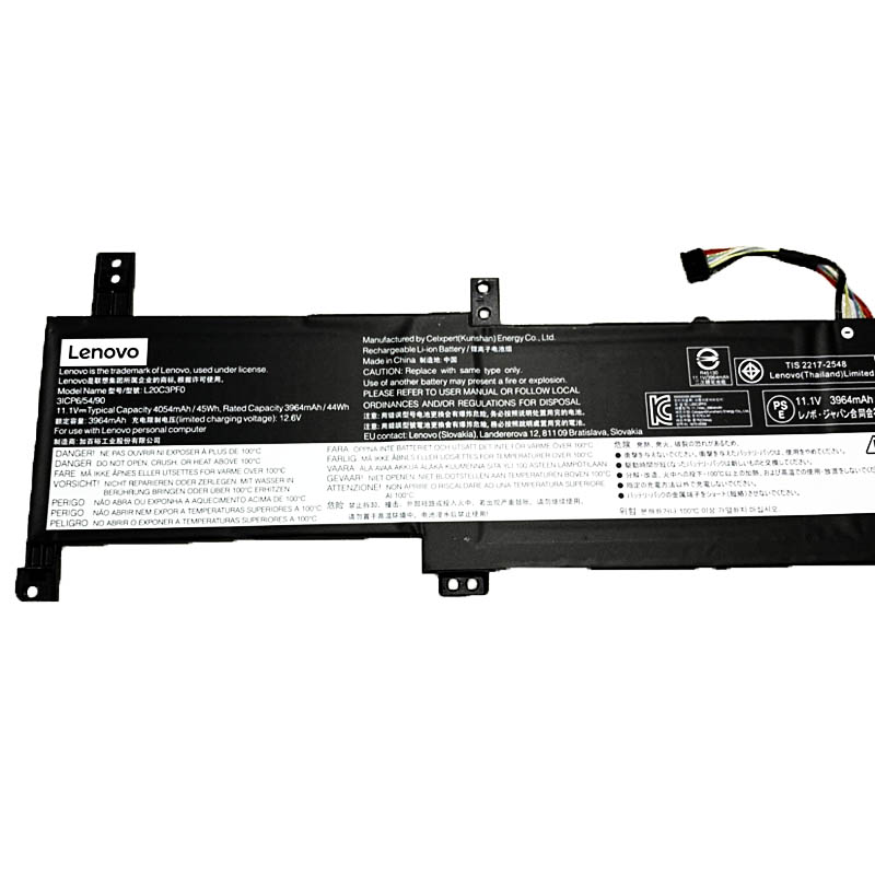 原廠 電池 4054mAh 45Wh Lenovo 5B11B36283