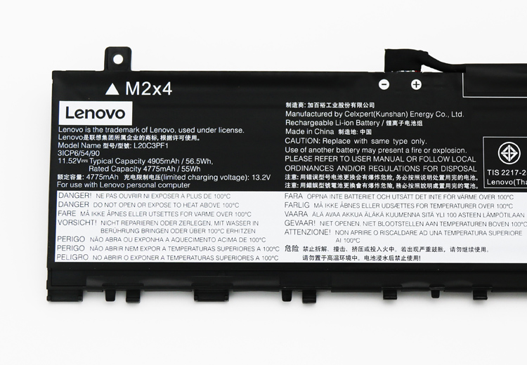 原廠 電池 4905mAh 56.5Wh Lenovo SB11B44634