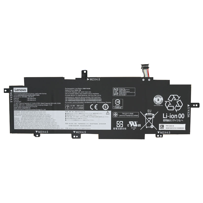 原廠 電池 3711mAh 57Wh Lenovo 5B10W51816