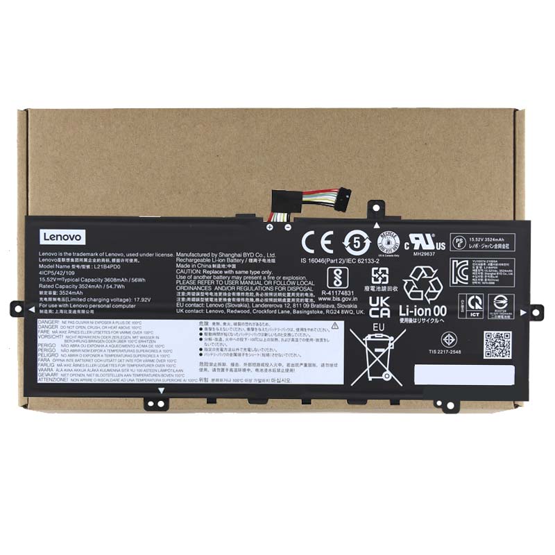 原廠 電池 3608mAh 56Wh Lenovo 5B11N51750