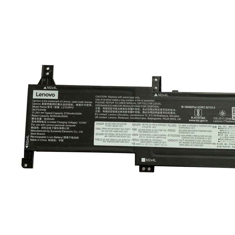原廠 電池 3735mAh 42Wh Lenovo 5B11D70891