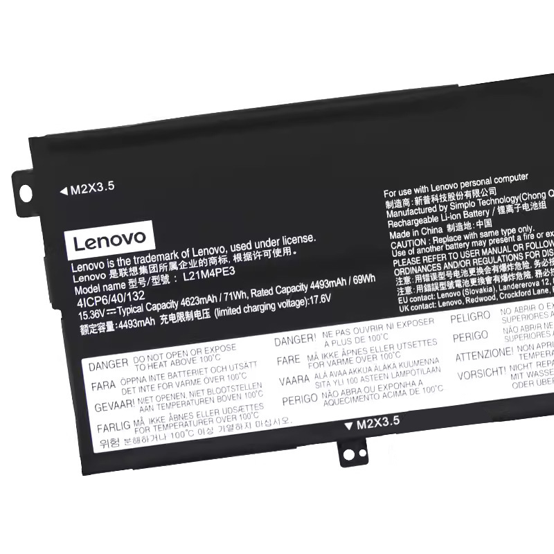 原廠 電池 4623mAh 71Wh Lenovo 5B11N51726
