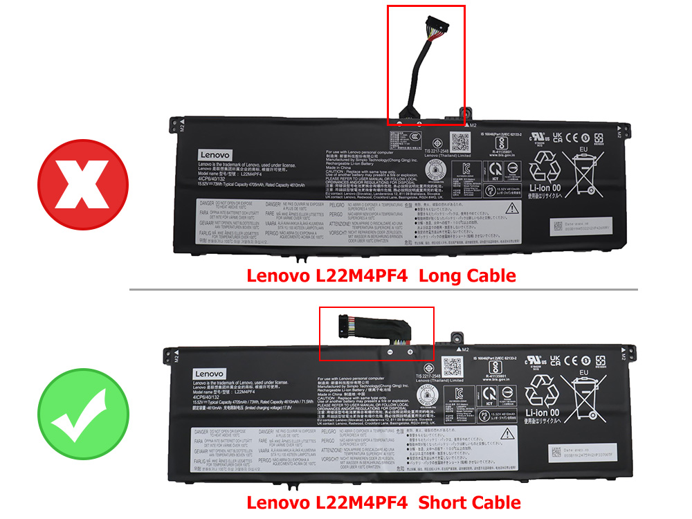 原廠 電池 4705mAh 73Wh Lenovo L22D4P4