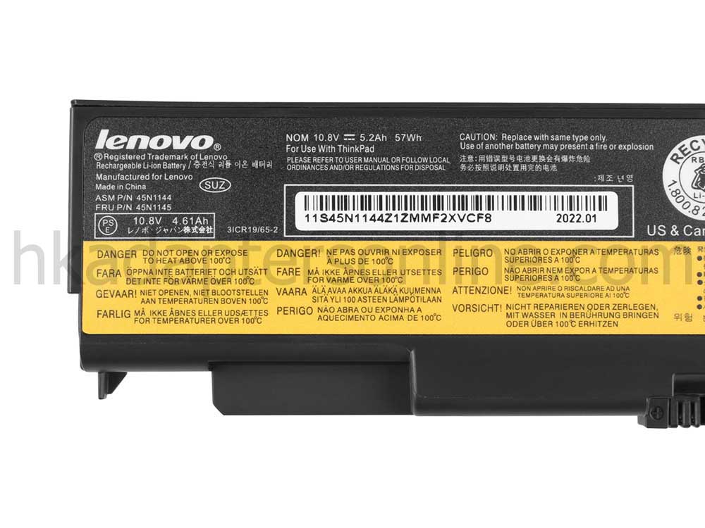 原廠 電池 5200mAh 57Whr Lenovo 5B10W13948