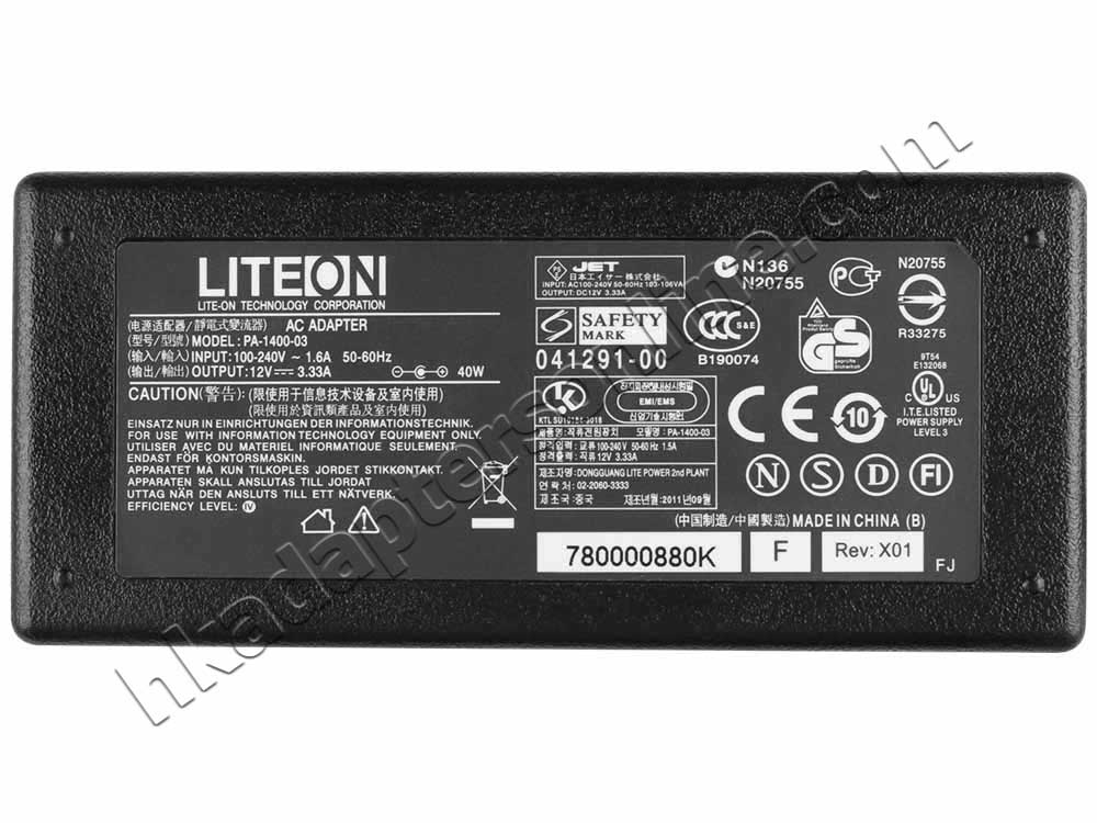 45W HP Compaq Thin Client t5700 t5710 Charger 充電器 電源 + 電源線