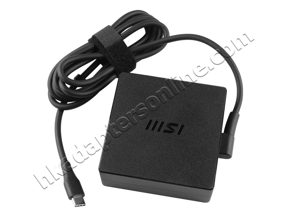 原廠 100W USB-C MSI Summit E16 A12UC MS-1592 Charger 充電器 電源 + 電源線