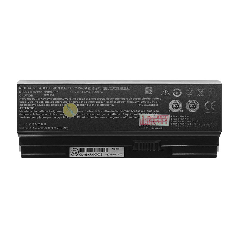 3275mAh 48.96Wh 4芯 Medion Erazer P15603 MD 61590 61591 61658 電池