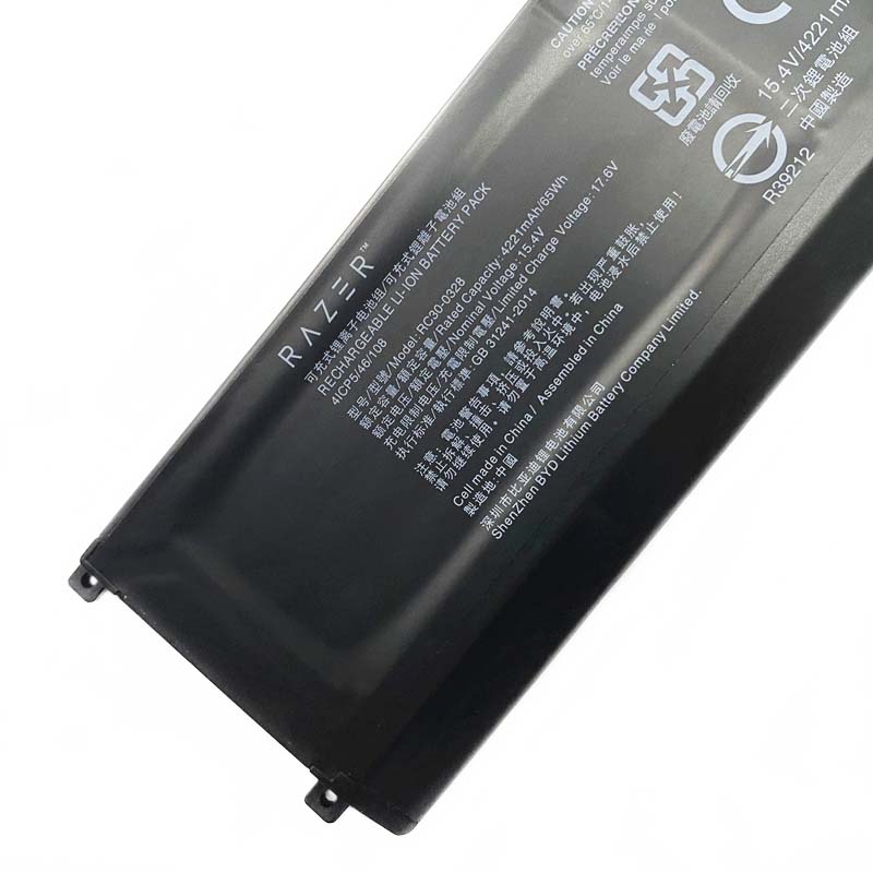 4221mAh 65Wh 4芯 Razer Blade 15 RZ09-03286W22-R3W1 電池