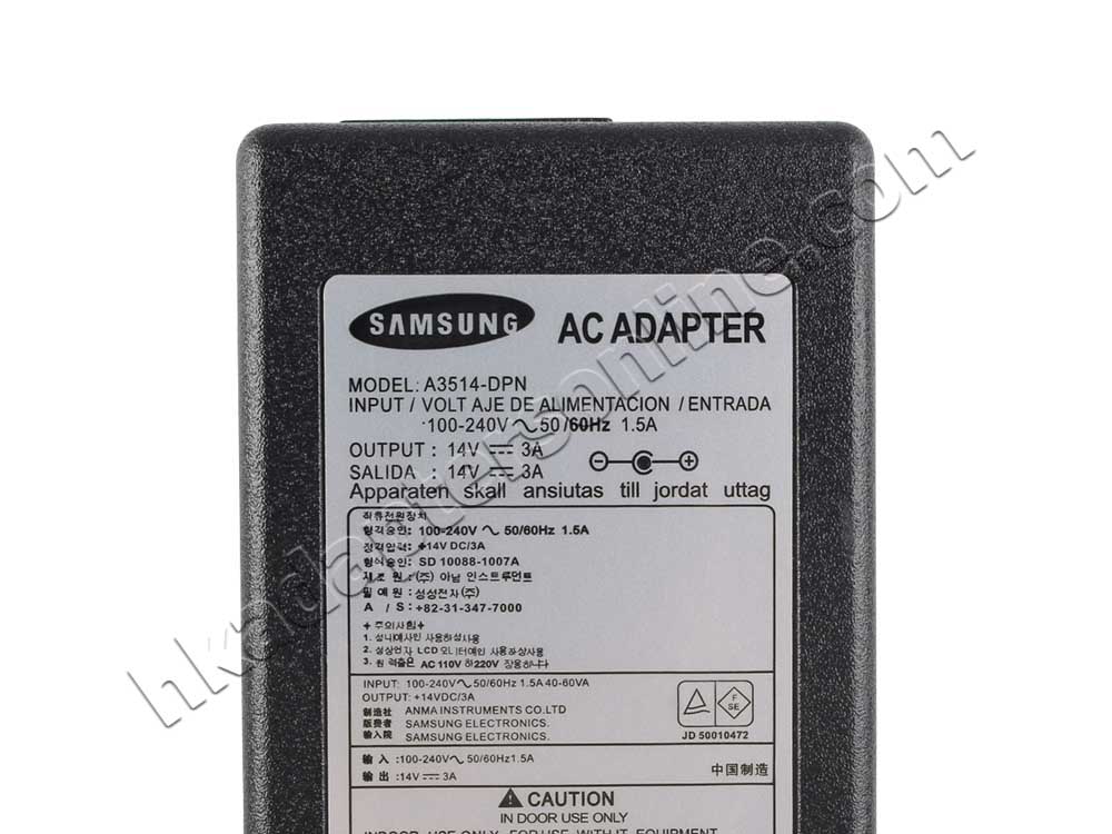 原裝 35W Samsung LS22F350F Monitor TV Charger 充電器 電源 + 電源線