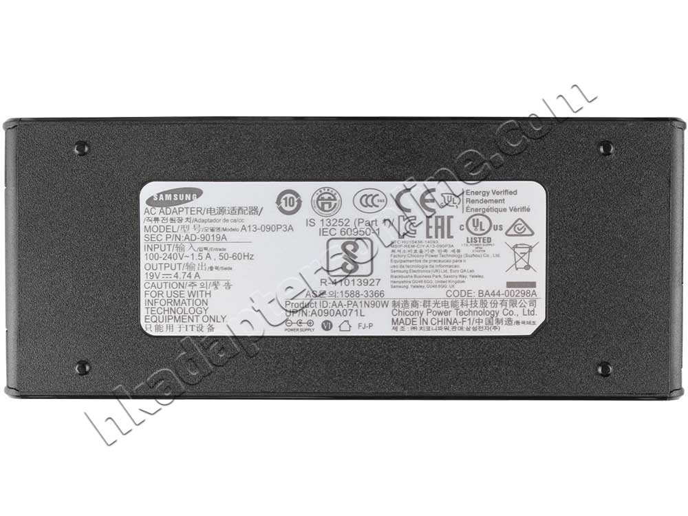 原裝 90W Samsung X05 Aquila X05 Plus 變壓器/充電器