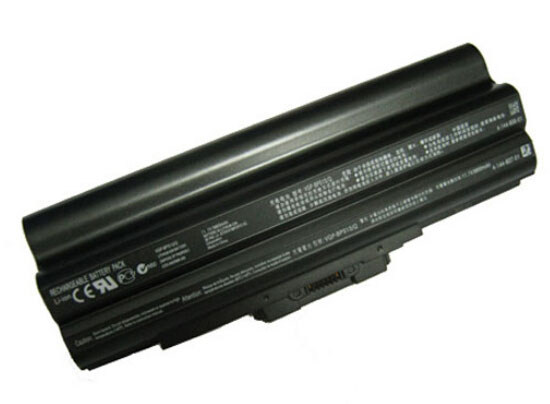 12芯 Sony VGP-BPS13A/B VGP-BPS13A/Q 電池 Black - Click Image to Close