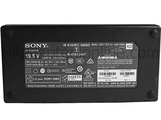 原裝 160W Sony KD-49XG8396 TV Charger 充電器 電源 + 電源線