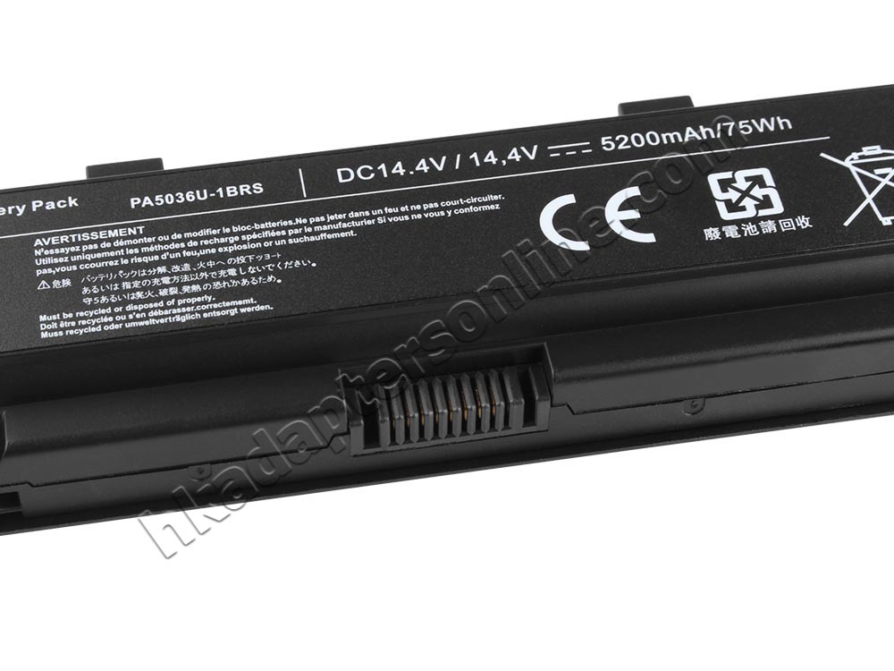 3000mAh 47Wh 4芯 Toshiba Qosmio X70-A-11R X70-A-11W X70-A-11Z 電池