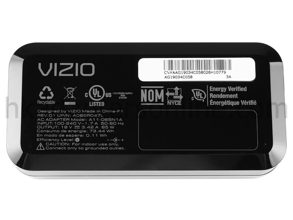 原裝 65W Vizio CT14-A0 CT14-A1 Charger 充電器 電源 + 電源線