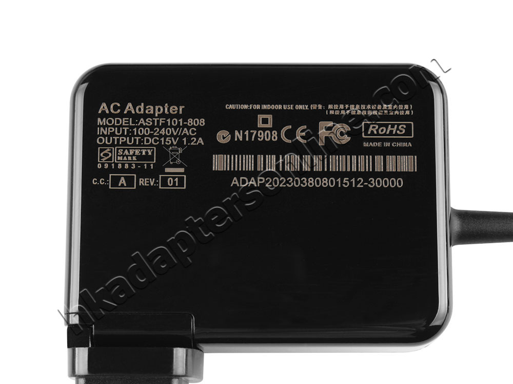 18W Asus Eee Pad Transformer TF101 TF201 TF101-A1 Charger 充電器 電源